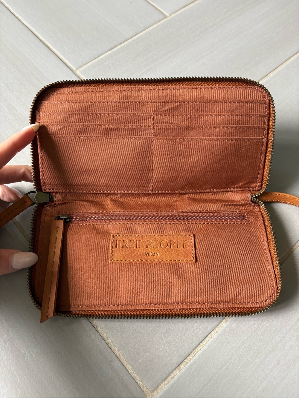 Free People Vegan Leather Wallet - Picture 4 of 7
